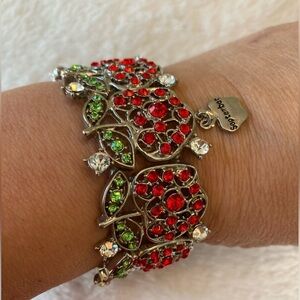 Red Apples Stretch Bracelet Summer September Charm‎